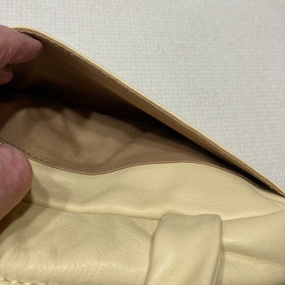 EUC HOBO Ivory Small Leather Satchel - Picture 6 of 10